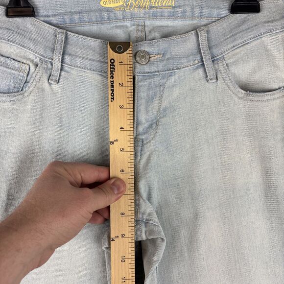 Old Navy Jeans Women’s Size 2 Skinny Boyfriend Shipwreck Light Wash - Picture 5 of 14